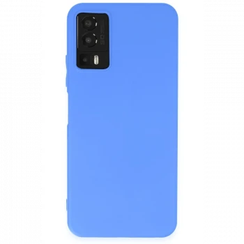 General Mobile GM 23 Kılıf First Silikon - Mavi