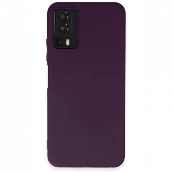 General Mobile GM 23 Kılıf First Silikon - Mor