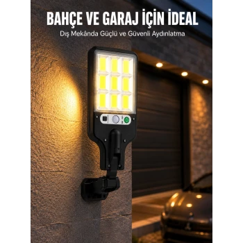 Hareket Algılamalı Dış Mekan Lamba Konforlu Aydınlatma Yeni Nesil