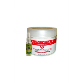 Hemoplus 100 ml Rahatlama Bakım Kremi + 30 ml Çörek Otu Yağı ile