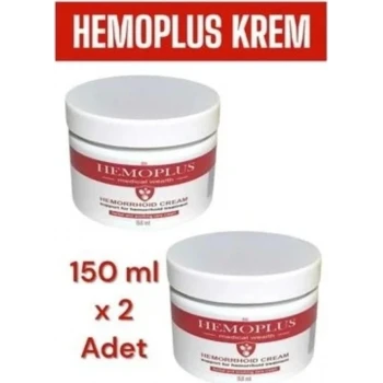 HEMOPLUS BAKIM KREMİ 150 ML X 2 ADET