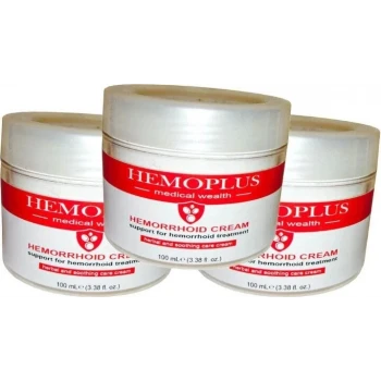 HEMOPLUS KREM 150 ML 3 ADET BİRDEN