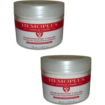 HEMOPLUS MASAJ BAKIM KREMİ 100 ML 2 ADET