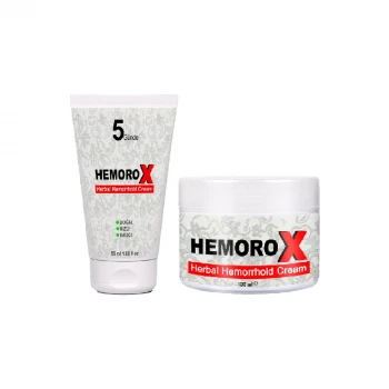 Hemorox Kremi Seti - 1er Tane Kavanoz + Tüp Krem