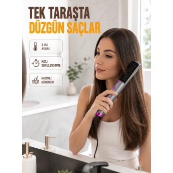 Hızlı Kurutma ve Şekillendirme İçin Saç Fırçası