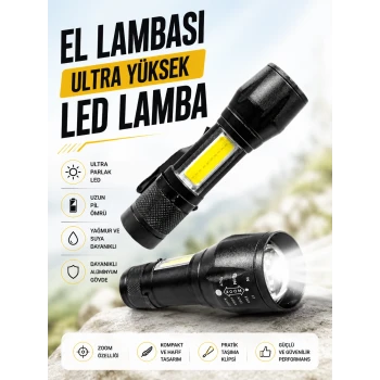 HS-41 EL LAMBASI Ultra Yüksek Led Lamba