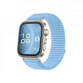 Huawei Fit 4 Braid Kordon - Açık Mavi
