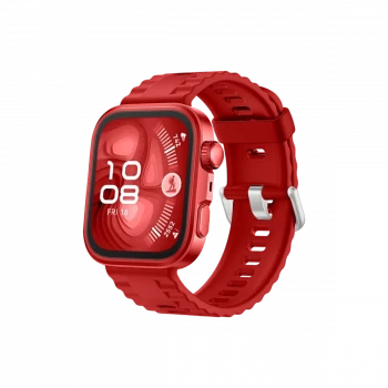 Huawei Fit 4 Nova Silikon Kordon - Kırmızı