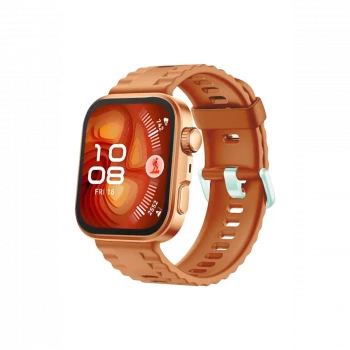 Huawei Fit 4 Nova Silikon Kordon - Turuncu