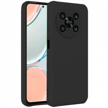 Huawei Nova Y90 Kılıf First Silikon - Siyah