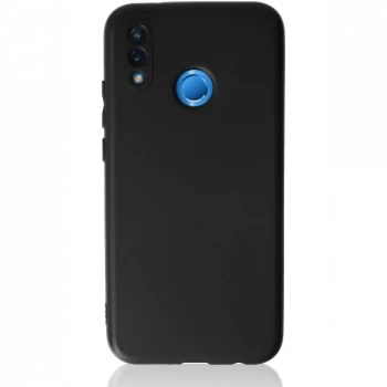 Huawei P20 Lite Kılıf First Silikon - Siyah
