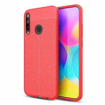 Huawei P40 Lite E Kılıf Auto Focus Kapak - Kırmızı