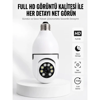 İki Yönlü Ses Destekli Full HD Akıllı Kamera Yeni Nesil