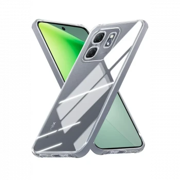 İnfinix Smart 9 Kılıf Lüx Şeffaf Silikon