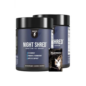 Innosupps 2li Night Shred Nighttime Fat Burner 60 Caps + 1 Hediyeli Jel