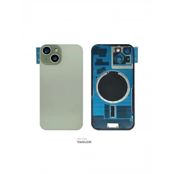 iPhone 15 Arka Pil Kapağı FULL NFC li Lensli- Cam