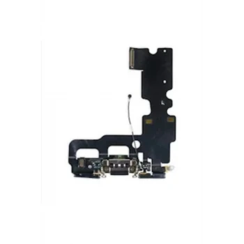 Iphone 7g Şarj Soketi Ve Mikrofon Bordu (ORJ) Siya