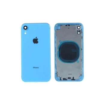 Iphone Xr A Kalite Boş Kasa Arka Kapak Mavi