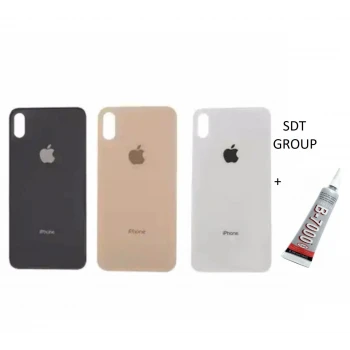 iPhone XS  Arka Batarya Pil Kapağı SİYAH (B7000 15