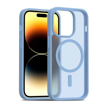 Joko Apple iPhone 14 Pro Jota Magsafe Kapak - Açık Mavi