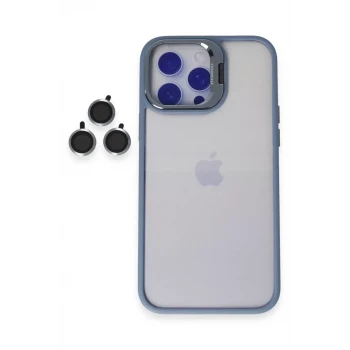 Joko Apple iPhone 14 Pro Kılıf Roblox Lens Standlı Kapak - Sierra Blue