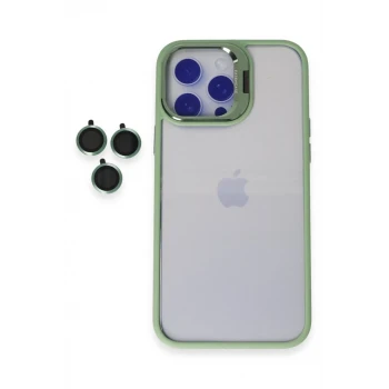 Joko Apple iPhone 14 Pro Kılıf Roblox Lens Standlı Kapak - Yeşil