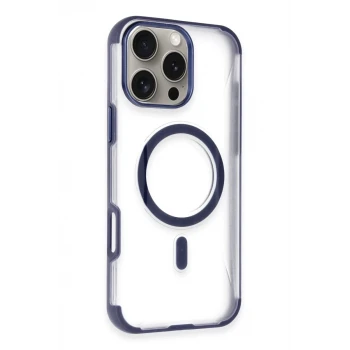 Joko Apple iPhone 14 Pro Max Hilton Magsafe Kapak - Lacivert