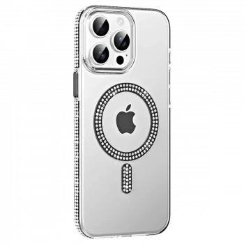 Joko Apple iPhone 14 Pro Max Move Taşlı Magsafe Kapak - Siyah