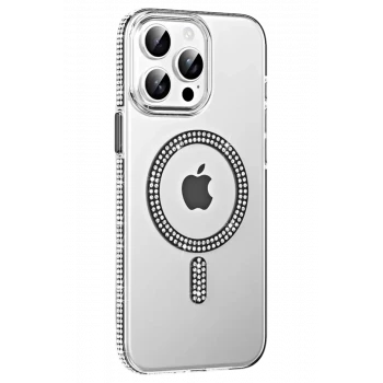 Joko Apple iPhone 14 Pro Max Move Taşlı Magsafe Kapak - Siyah