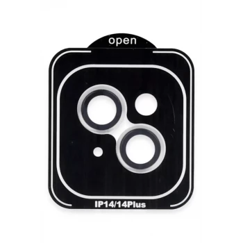 Joko Apple iPhone 14 PVD Metal Kamera Lens - Gümüş