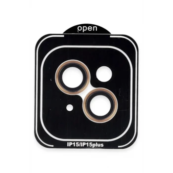 Joko Apple iPhone 14 PVD Metal Kamera Lens - Turuncu