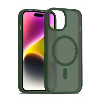 Joko Apple iPhone 15 Jota Magsafe Kapak -Yeşil