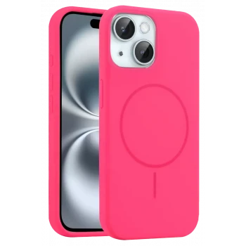 Joko Apple iPhone 15 Kılıf Jully Magsafe Kapak - Pembe