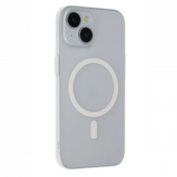 Joko Apple iPhone 15 Plus Tuna PC Slim Magsafe Kapak - Şeffaf