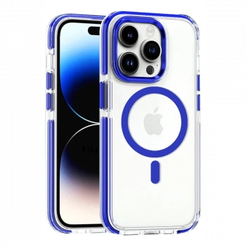 Joko Apple iPhone 15 Pro Max Bella Magsafe Kapak - Mavi