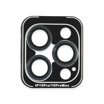 Joko Apple iPhone 15 Pro Max PVD Metal Kamera Lens - Lacivert