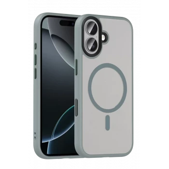 Joko Apple iPhone 16 Megane Magsafe Kapak - Titan Gri