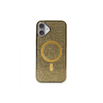 Joko Apple iPhone 16 Plus Kılıf Helen Magsafe Kapak - Gold