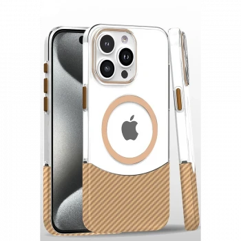 Joko Apple iPhone 16 Pro Carbon Puzzle Magsafe Kapak - Desert