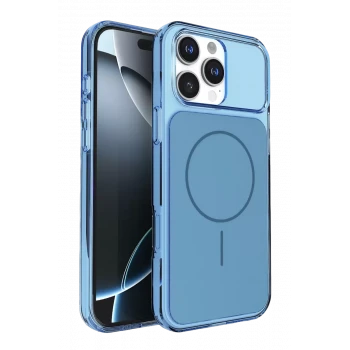 Joko Apple iPhone 16 Pro Max Bruma Magsafe Kapak - Mavi