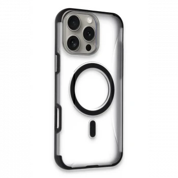 Joko Apple iPhone 16 Pro Max Hilton Magsafe Kapak - Siyah