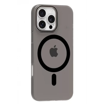 Joko Apple iPhone 16 Pro Max PC Blank Magsafe Kapak - Siyah