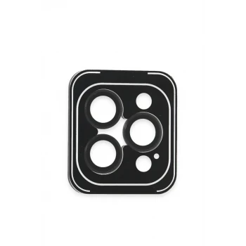 Joko Apple iPhone 16 Pro Max PVD Metal Kamera Lens - Siyah