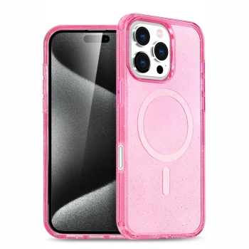 Joko Apple iPhone 16 Pro Max Star Magsafe Kapak - Pembe