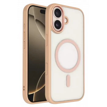 Joko Apple iPhone 16 Terea Magsafe Kapak - Pembe