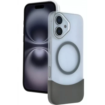 Joko Apple iPhone 16 Velar Magsafe Kapak - Natural Grey