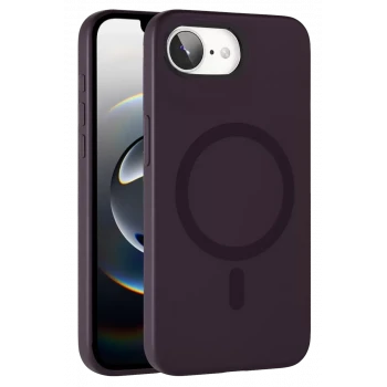 Joko Apple iPhone 16E Tuna PC Slim Magsafe Kapak - Derin Mor