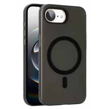 Joko Apple iPhone 16E Tuna PC Slim Magsafe Kapak - Siyah
