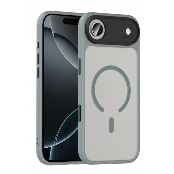 Joko Apple iPhone 17 Air Megane Magsafe Kapak - Titan Gri