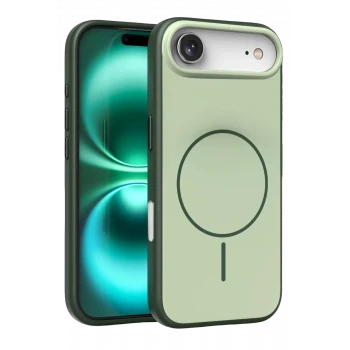 Joko Apple iPhone 17 Air Neva Magsafe Kapak - Koyu Yeşil